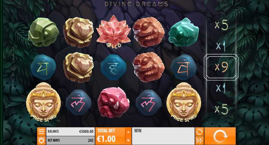 Divine Dreams на деньги